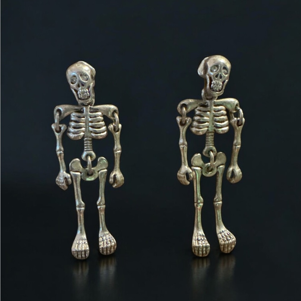 Skeleton Earrings